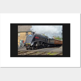 A4 Class Steam Train Sir Nigel Gresley Posters and Art